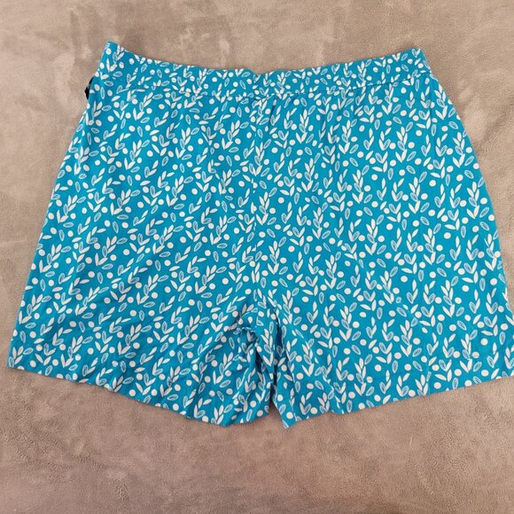 Lane Bryant Womens Shorts 22 24 Plus Pull On Lightweight Pockets FLO176E - Picture 7 of 10